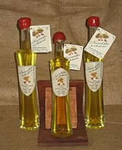 Bottiglie di olio